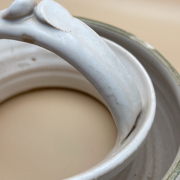 Pottery Posy Pansy Ring Vase - Picture 5 of 8